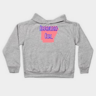 Arkansas Girl Kids Hoodie